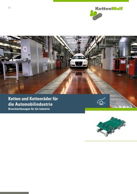 Ketten und Kettenräder für die Automobilindustrie - KettenWulf