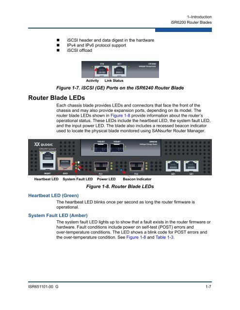 iSR6200 Intelligent Storage Router Installation Guide - QLogic