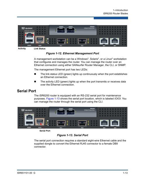 iSR6200 Intelligent Storage Router Installation Guide - QLogic