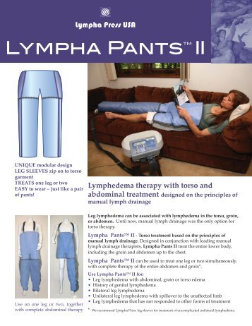 Lympha Press LymphaPants - MedSource LLC