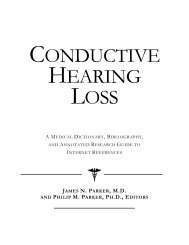 conductive hearing loss dictionary