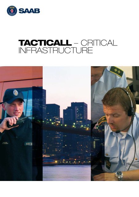 TactiCall Critical Infrastructure brochure - Saab