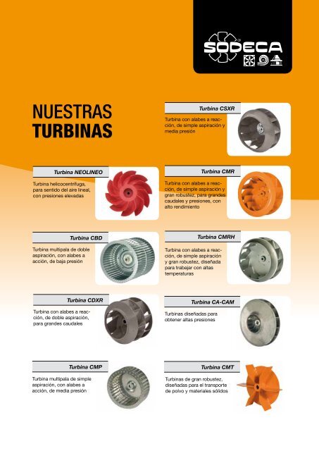 ventiladores centrÃ­fugos y extractores en lÃ­nea para ... - Sodeca