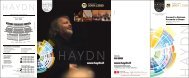 Vedi file in allegato - Orchestra Haydn Orchester