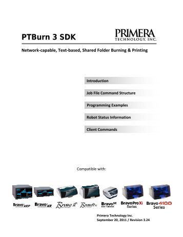 PTBurn 3 SDK Manual 9-21-11.pdf - Primera