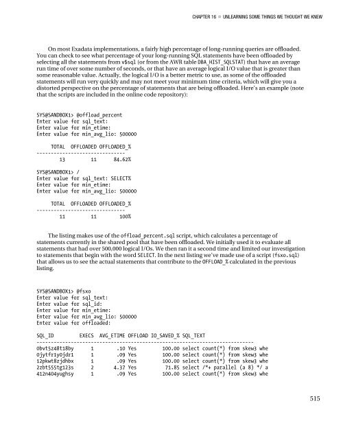 Expert Oracle Exadata - Parent Directory