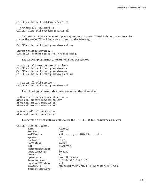 Expert Oracle Exadata - Parent Directory