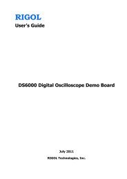 User×³s Guide DS6000 Digital Oscilloscope Demo Board - Batronix