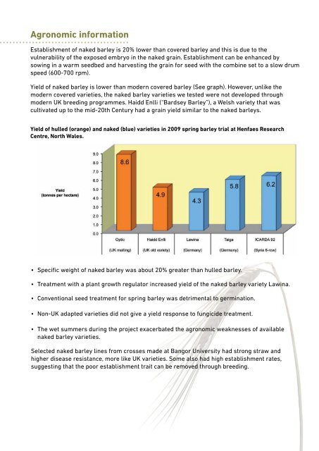 What is naked barley? - Barley - Bangor University