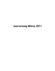 1. Resultaten 2011 - Mitros