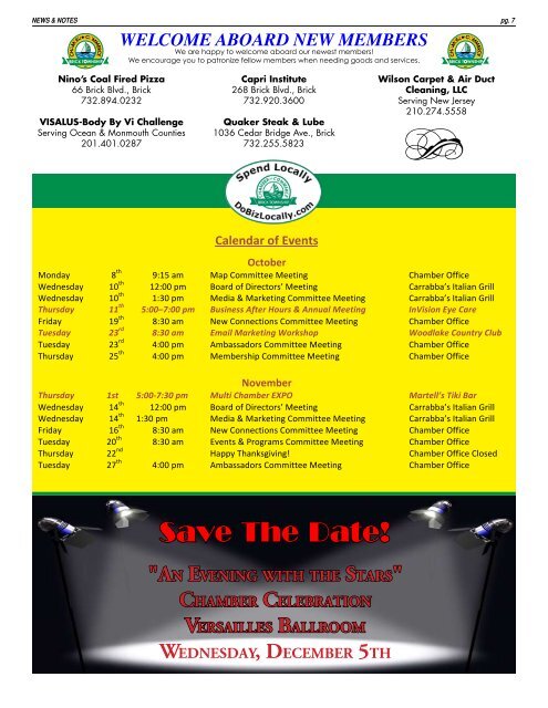 Free! - Brick Township Chamber of Commerce