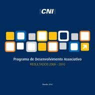 Programa de Desenvolvimento Associativo - Resultados 2009 - CNI