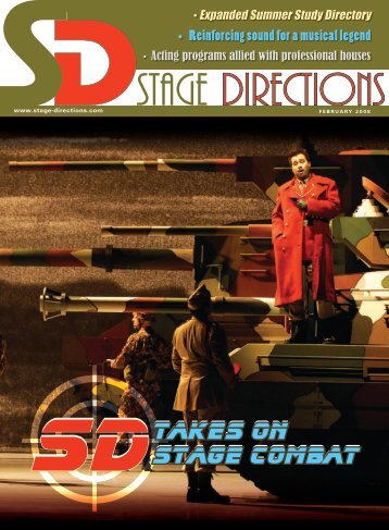 Download a PDF - Stage Directions Magazine