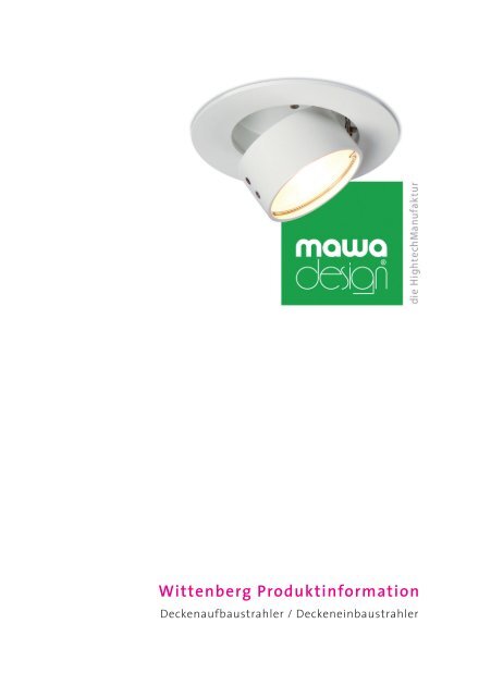 Wittenberg Produktinformation - Mawa-design.de