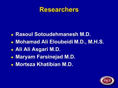 Slide pertaining to one of the oral presentations in DDW 2013.