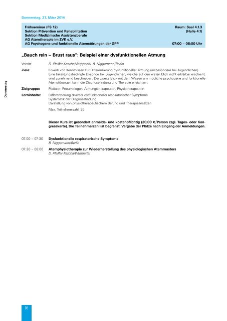 Hauptprogramm - SDGP