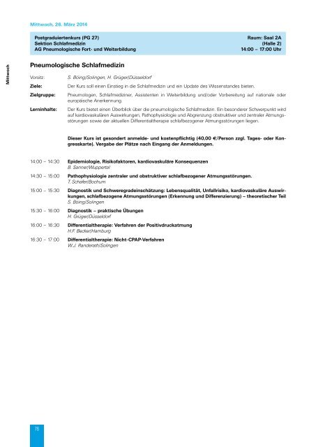 Hauptprogramm - SDGP