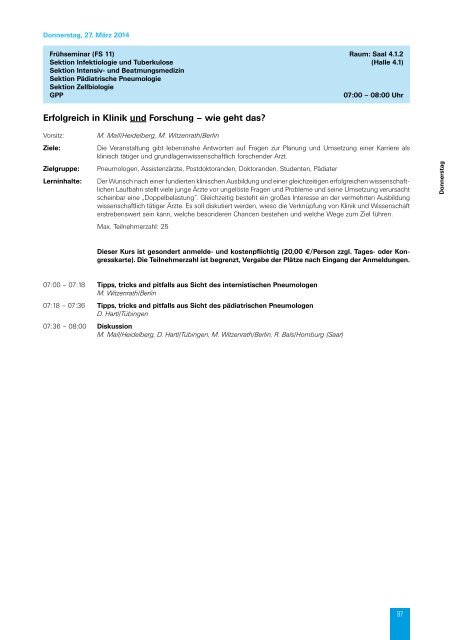 Hauptprogramm - SDGP