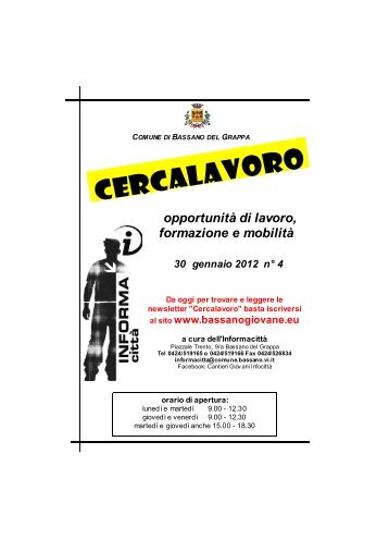 Cercalavoro 30 Gennaio 2012.pdf - Gestionale Informagiovani