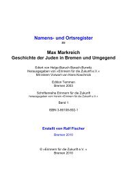 Namens- und Ortsregister Max Markreich