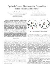 Optimal content placement for peer-to-peer video-on-demand ... - Inria