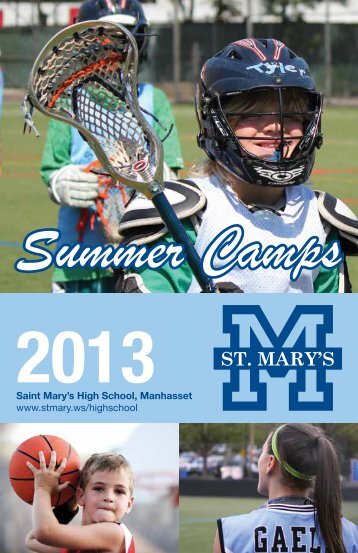 Summer Camp Brochure 2013