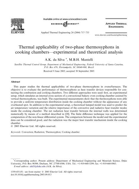 Thermal applicability of two-phase thermosyphons in ... - LEPTEN