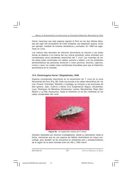 (Hemiptera: Reduviidae) del PerÃº - BVS - INS - Instituto Nacional de ...