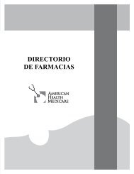 DIRECTORIO DE FARMACIAS - AHM