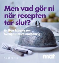 Men vad gÃ¶r ni nÃ¤r recepten tar slut? En liten historia om ... - Norstedts