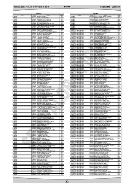 2868 caderno 2 - DiÃ¡rio Oficial do MunicÃ­pio