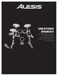 USB Studio Drum Kit - Assembly Guide - RevC - Alesis