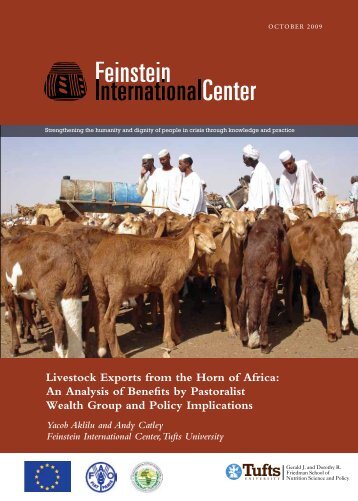 Livestock Exports from the Horn of Africa: An Analysis of ... - celep