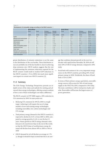 Future low carbon energy systems - Copenhagen Cleantech Cluster