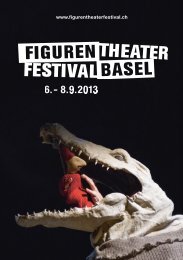 Festival-Programm als .pdf - FigurenTheaterFestival Basel