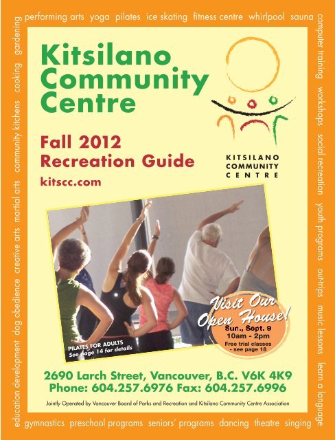 Kitsilano Community Centre - City of Vancouver