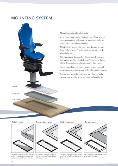 chair-solutions for ships - Marine Plant Systems