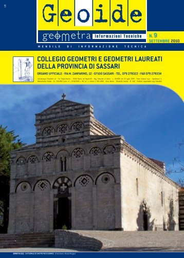 settembre 2010 - Collegio dei Geometri della provincia di Sassari