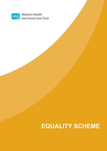 EQUALITY SCHEME - Western Health and Social Care Trust