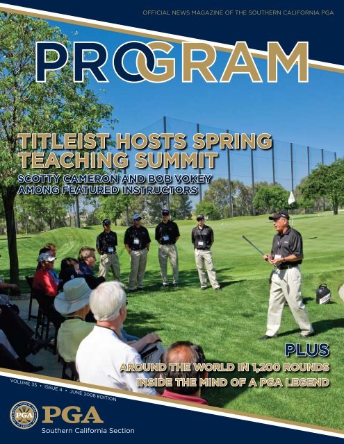 titleist hosts spring teaching summit - Southern California PGA