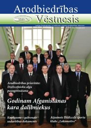 Godinam AfganistÄnas kara dalÄ«bniekus - Latvijas DzelzceÄ¼nieku un ...