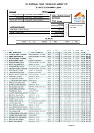 xix duatlon cros 