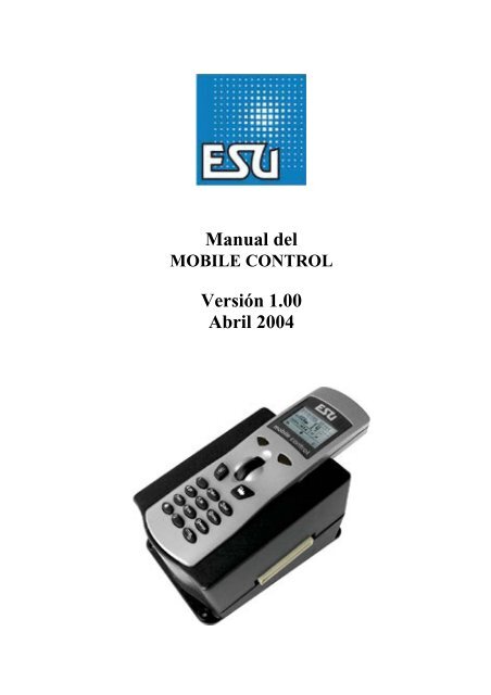 Manual del Mobile control - PÃ¡gina personal de iGuadix
