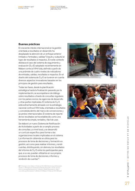 Eficacia dE la ayuda En salud - Action for Global Health