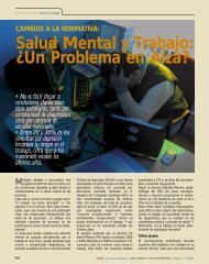Salud Mental y Trabajo: Â¿Un Problema en Alza? - Proyecto Araucaria