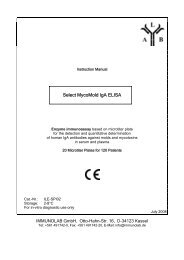 Select MycoMold IgA ELISA - Immunolab GmbH