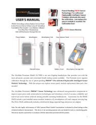 The AlcoMate Premium (Model AL-7000) is our new ... - Breathalyzer