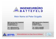 Wirtschaftlichkeit von Open Source Software - Battefeld IBB