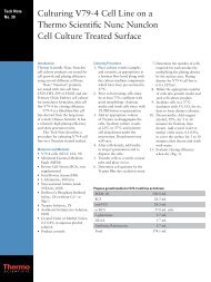 Culturing V79-4 Cell Line on a Thermo Scientific Nunc ... - Labo Baza