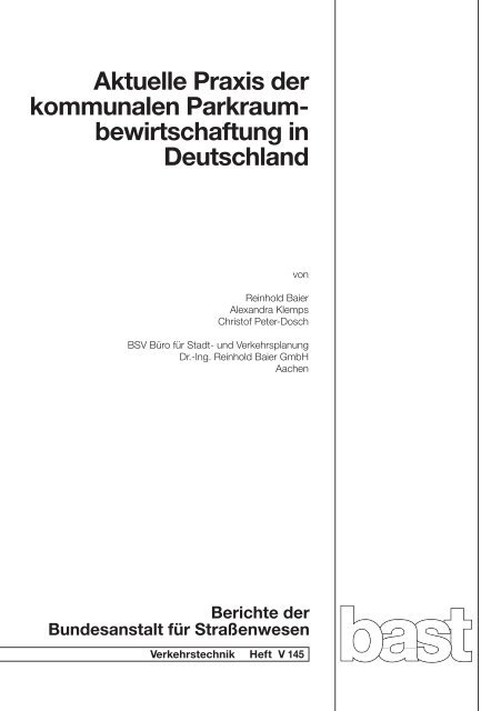 bewirtschaftung in Deutschland - Das elektronische Bast-Archiv